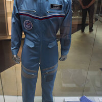 Одежда космонавта Сергея Волкова, в которой он был на станции.