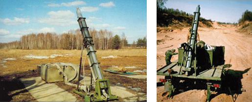 Рисунок 5. Установки разминирования. Слева УР-83П, справа УРП-01