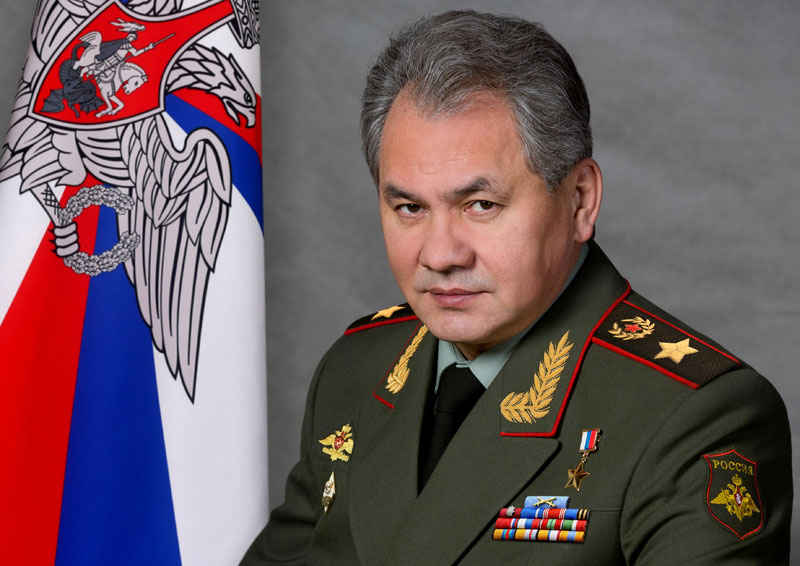 Министр обороны Российской Федерации генерал армии С.К.Шойгу