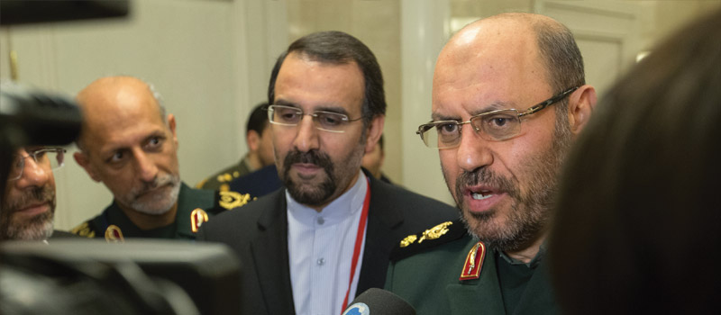 Министр обороны Ирана бригадный генерал Хосейн Дехган